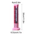 thumbnail image 3 of Dvkptbk Tower Shaped Bladeless Mini Fan Usb Tower Fan Household Convenient Desktop Fan, 3 of 7
