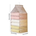thumbnail image 3 of Chmadoxn Organisateurs et Rangement de Garde-Robe, Organisation et Rangement, Bacs de Rangement, Organisateur Suspendu de Garde-Robe pour Rangement Lavable Sac Suspendu Étagères pour Organisation de Garde-Robe Pochette de Rangement en Maille, 3 of 9