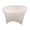 J, variante sur Nappe Ronde Universelle avec Bandes Élastiques d'Angle Sécurisées pour Grandes Tables Circulaires