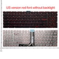 thumbnail image 1 of Clavier d'Ordinateur Portable Rétroéclairé US/RU/SP/FR pour MSI GT72 GS63 GE72 GL62M CX72 PX60 GE62 GP62 GV62 CR72 GL65 PX60 PE70 PE60 GL65 US Sans Rétroéclairage Rouge, 1 of 5