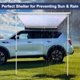 thumbnail image 4 of Yescom Car Side Awning Replacement 6.5x7.8 Ft Rooftop Tent SUV Outdoor Camping US Map, 4 of 9