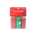 thumbnail image 1 of One Paw , 6 Rouleaux de Sacs à Déchets, Accessoire pour Chien, Solution de Ramassage Écologique, Rouge et Vert, 1 of 6