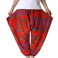 thumbnail image 1 of Birdeem Pantalon Décontracté Mode Rétro Imprimé Taille Mi-Haute pour Hommes, 1 of 9