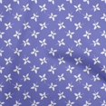 thumbnail image 1 of oneOone Cotton Jersey Violet Fabric Florals Craft Projects Decor Fabric Printed By The Yard 58 Inch Wide, 1 of 4