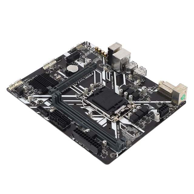 Motherboard, M ATX 2 Channel DDR4 Computer Motherboard for Gaming