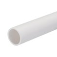 thumbnail image 1 of Unique Bargains PVC Rigid Round Pipe 21mm ID 25mm OD 20cm/8' Length White High Impact for Water Pipe, Crafts, Cable Sleeves, 1 of 6
