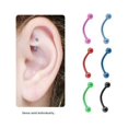thumbnail image 1 of BodyJewelryOnline Perles Boule Titane Barre Courbée Rook Boucle d'Oreille, 1 of 6