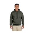 thumbnail image 1 of Gildan Men's Rib Knit Pouch Pocket Hooded Sweatshirt, Style G18500, 1 of 1