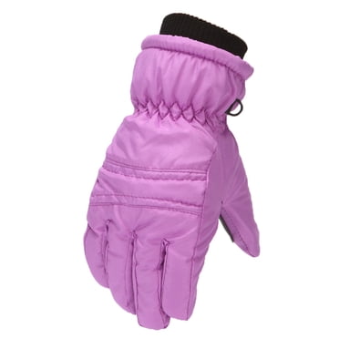 Gants d'Hiver pour Enfants Garçons Filles Mitaines Coupe-Vent pour la Neige Sports de Plein Air Ski