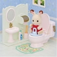 thumbnail image 2 of Calico Critters Toilet Set, Dollhouse Furniture and Accessories, 2 of 6