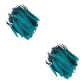 thumbnail image 2 of Maytalsory 100x DIY Boho Style Wild And Colorfast Feathers For Crafts Tear-resistant Sky Blue 2Set, 2 of 6