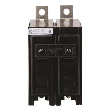 BAB2050 - Eaton Couper-Marteau 50 Amp Double Poteau à Boulonner Disjoncteur