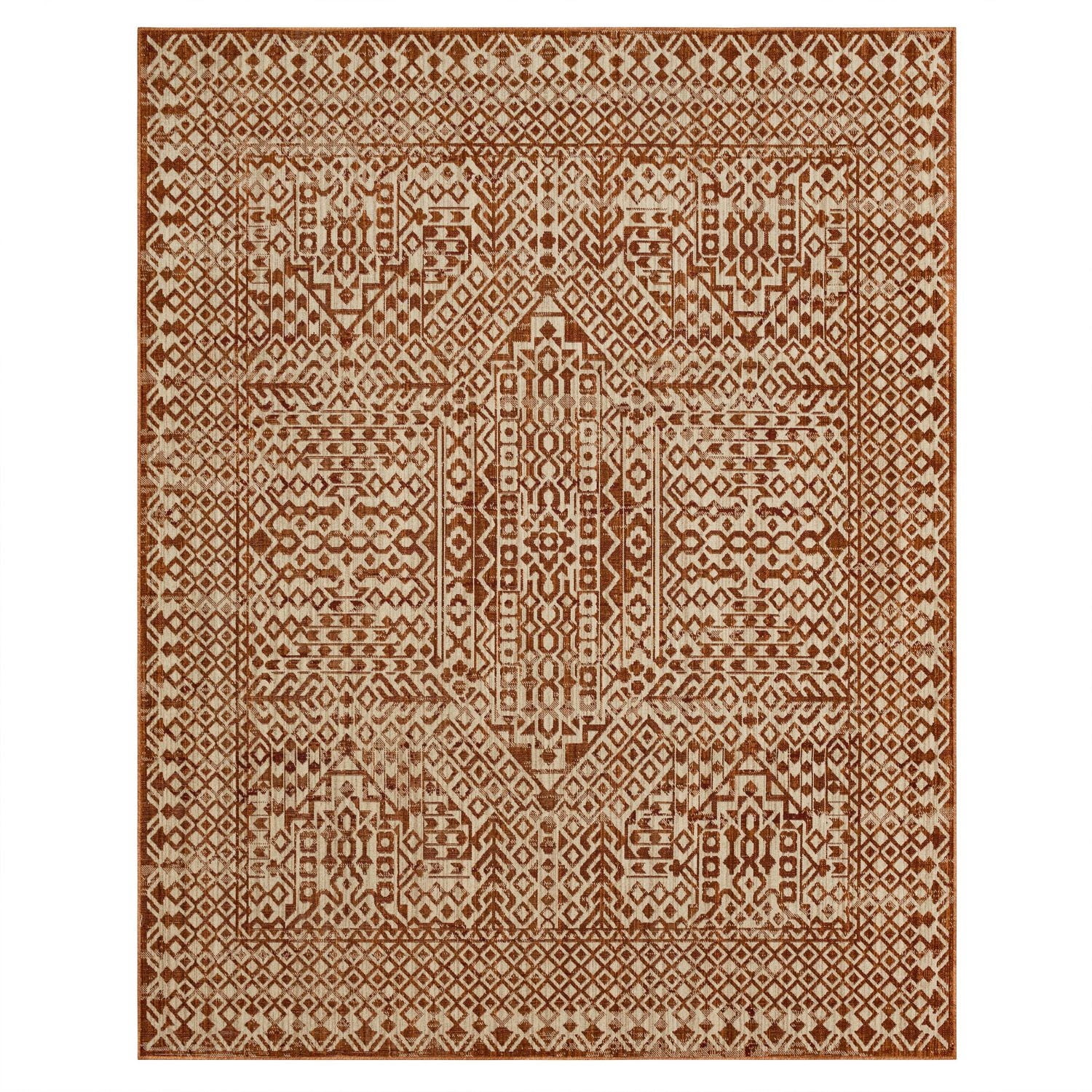Mohawk Home Townsent Grey Polyester Area Rug