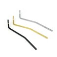thumbnail image 1 of Baohd Electric Guitar Rocker Double Tremolo Rod Rustproof Bend Head Crank Handle Vibrato Am for Thump Stick Replacement Parts Gold 1Set, 1 of 6