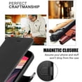 thumbnail image 4 of [PST] Samsung Galaxy A35 5G Wallet Case, Leather Magnetic Card Slot Wallet Folio Flip Case Cover, 4 of 5