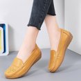 thumbnail image 4 of LSLJS Chaussures Décontractées Confortables Ajourées pour Femmes en Cuir avec Semelles Souples Talons Inclinés, Chaussures Compensées pour Femmes, 4 of 6