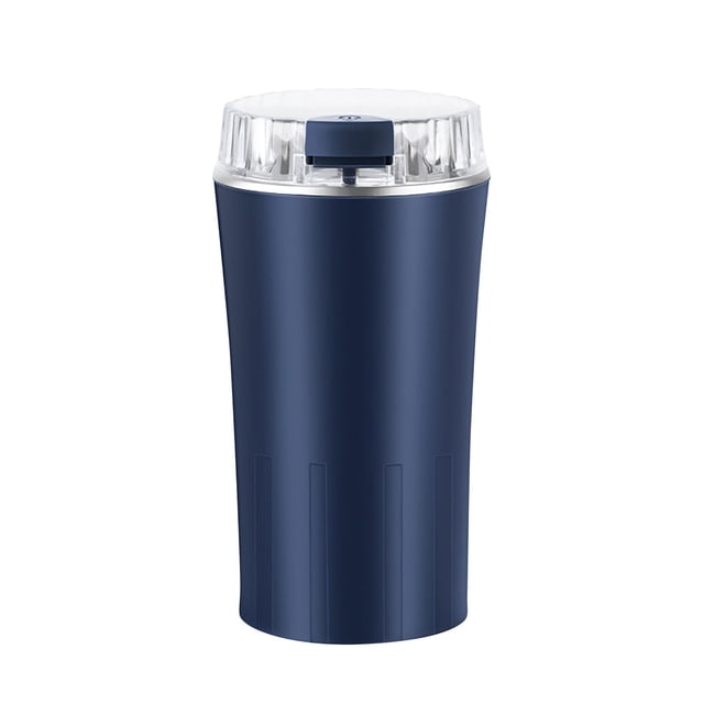 Moulin à Café Portable de 300 W avec Acier Inoxydable Robuste pour une Caféine Fraîche et