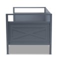 thumbnail image 2 of Baxton Studio Cintia Grey Wood Twin Size Daybed, 2 of 8