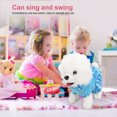 thumbnail image 2 of Walking Dog Toys, Interactive Electronic Pets Dog with Walking Talking Barking Repeating Remote Control Robot Puppy Dog Toy Present for Girls Boys[Blue], 2 of 9