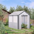 thumbnail image 2 of Outsunny 6 X 8ft Portable Walk-in Greenhouse, 2 of 10