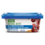 VitaLife Régimes naturels Chien Nourriture Boeuf & Ragoût d'agneau avec carottes