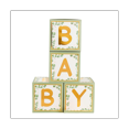 thumbnail image 1 of Here Comes the Son Shower Boxes Decorations, 4Pcs Sun Stereoscopic Blocks for Shower Party Decor, 1 of 5