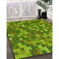 thumbnail image 3 of Ahgly Company Machine Washable Indoor Rectangle Transitional Dark Bronze Brown Area Rugs, 7' x 10', 3 of 7