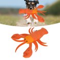 thumbnail image 4 of Plush Dog Toys, Increase Exercise Training Lobster Plush Squeaky Dog Toy Puzzle Clean Teeth  For Small Dogs, 4 of 8