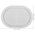 thumbnail image 2 of LOLIPPYY Cement Molds Tray Mold White Silicone for Home Decor 1Pack, 2 of 8
