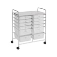 thumbnail image 1 of Patiojoy Chariot de Rangement Roulant à 12 Tiroirs avec Dessus Organisateur Transparent, 1 of 9