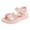 Pink, variant on Ediodpoh Children Shoes Summer Butterfly Sandals with Diamond Fashion Little Girl Soft Bottom Princess Sandals Girl Sandals White 1.5