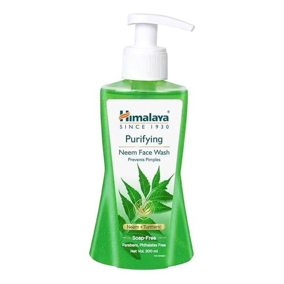 Himalaya SINCE 1930 Herbals Purifying Neem Face Wash, 200Ml