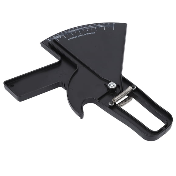 Skinfold Caliper, Portable Professional Body Fat Caliper High Accuracy Wear Resistance for Home Red ZFC09,White ZFC05,Black ZFC06