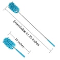thumbnail image 2 of Microfiber Extendable Hand Dusters Washable Dusting Brush with Telescoping Pole for Cleaning Car Hard Bristle Crevice Cleaning Brush, Small Cleaning Brushes for Household Use, Bathroom, Kitchen, 2 of 3