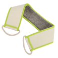 thumbnail image 2 of Exfoliating Back Scrubber, Linen 2PCS Long Large Green Trim Back Cleansing Washcloth  For Men Women, 2 of 8