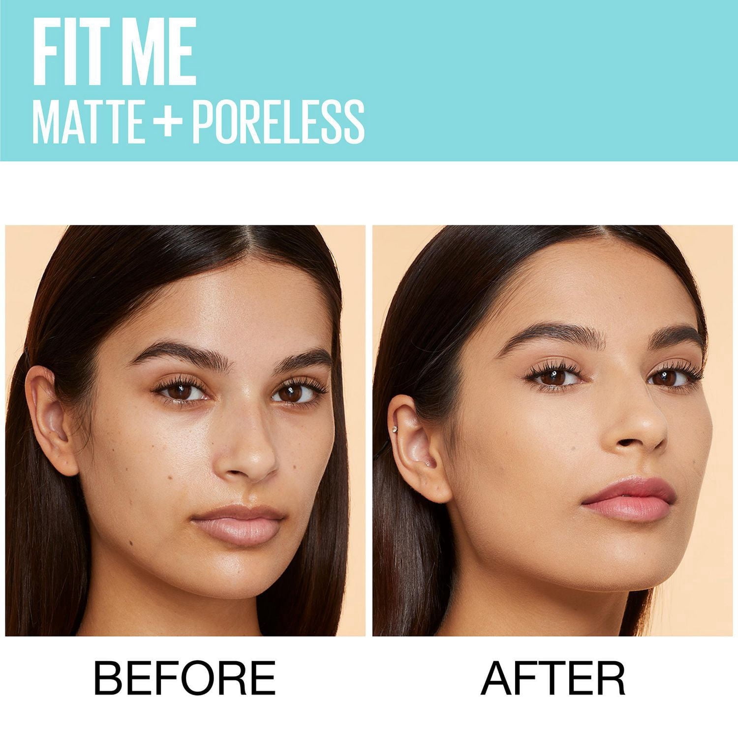 Maybelline New York Fit Me Mat + Poreless Fond de Teint Maquillage