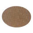 thumbnail image 1 of Oval PVC Placemat Non-Slip Plastic Table Mat Water-proof Plate Dish Placemat Dish Pads Coaster Kitchen Bar Accessories, 1 of 1
