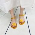 thumbnail image 4 of Kcodviy Fabricant de Chaussures pour Femmes Sandales Transparentes Compensées pour Femmes Chaussures Jelly Femmes Sandales Plates Pieds Nus pour Femmes Pantoufles Pantoufles d'Été Sandales Plateforme de Plage Femmes Jelly, 4 of 4