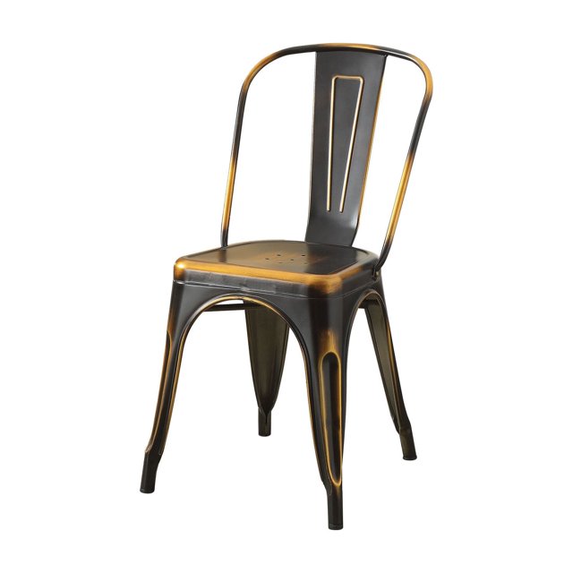 Chaise Jakia ACME fini cuivre rétro