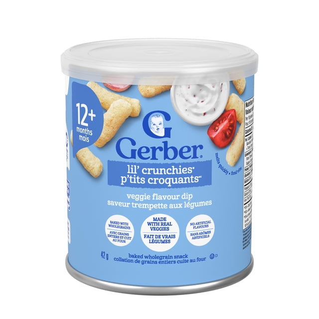 GERBER Veggie Dip, Toddler Snacks
