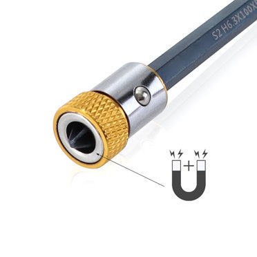 1/4-inch Screwdriver Bits Ring Non-slip Electric Screwdriver Drill Magnetizer ring non-slip screw fixing Screw Picking Tool