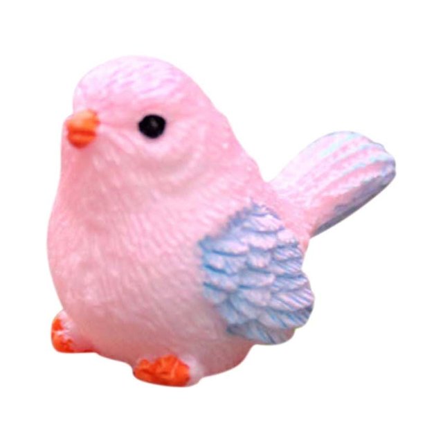 Ramiter Moss Micro Landscape Succulent Accessories Cute Cartoon Bird Ornament