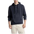thumbnail image 1 of Mens Camo Hoodie Long Sleeve Drawstring Fleece Lined Solid Color Pullover Sweatshirts, 1 of 6