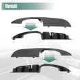 thumbnail image 4 of Unique Bargains 1 Pair Interior Door Pull Handle Front Left Right Side for Chevy Express Van 1500 2500 3500, 4 of 7