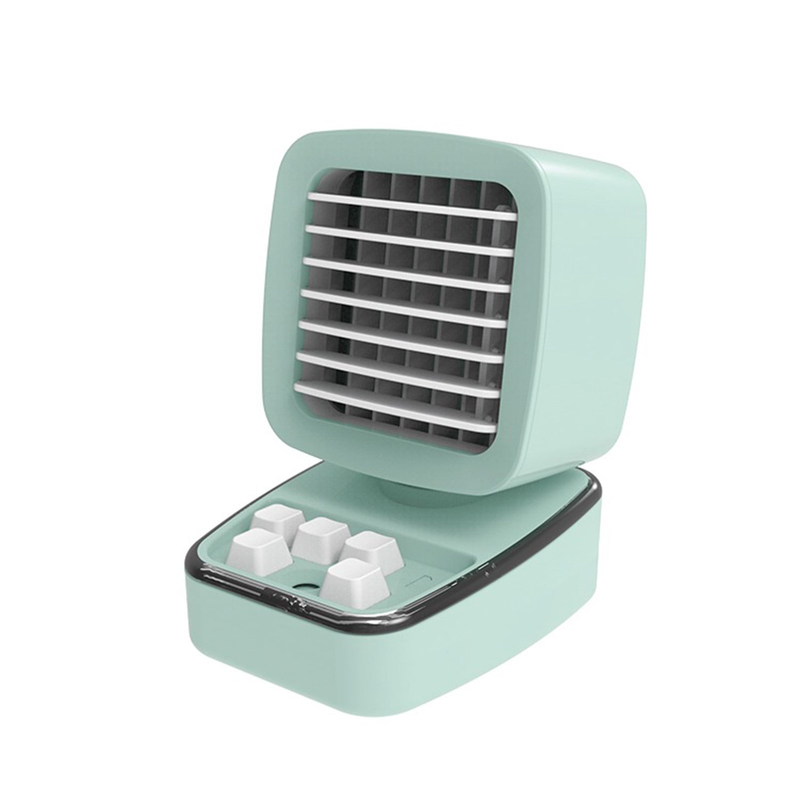 Wamans Portable Air Conditioners Usb Rechargeable Portable Mini Cooling Fan Usb Portable Conditioner Humidifier Cooler Upgraded Mute