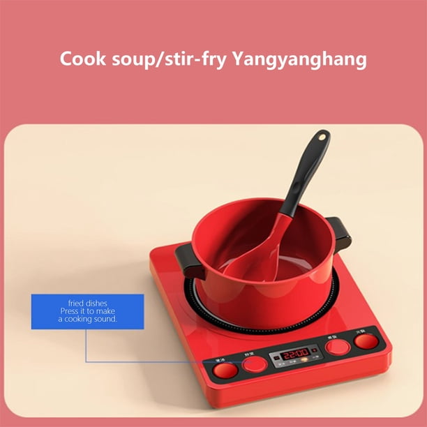 Kit De Casseroles Et Poêles Pour Enfants – Accessoires Cuisine Simulation, Plastique Sûr, Égouttoir Inclus – Jeu De Rôle Dès 3 Ans