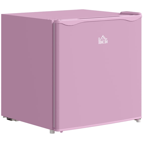 HOMCOM 1.1 Cubic Feet Compact Mini Freezer with Adjustable Temperature
