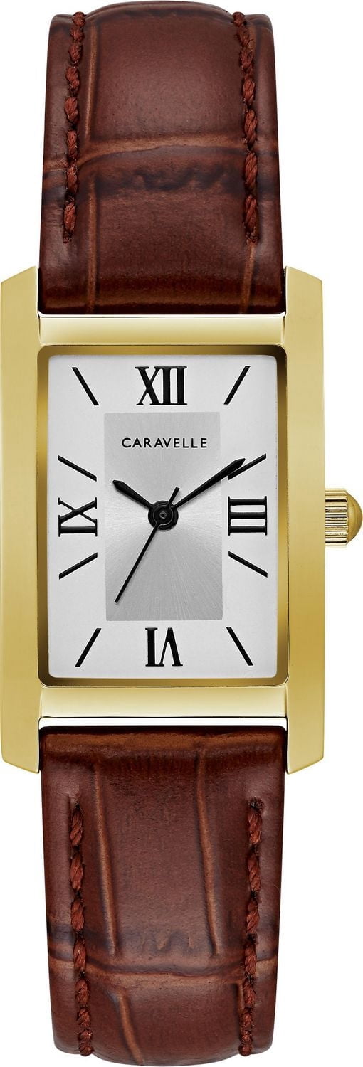 Caravelle Ladies Gold-Tone Quartz Watch