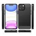 thumbnail image 4 of PANDACO Red Brushed Metal Case & Screen Protector for iPhone 13, 4 of 4
