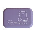 thumbnail image 2 of Linnome Contact Lens Storage Case Compact Portable Leak Proof for Travel Daily Use Double Holders with Tweezers Slot, 2 of 6